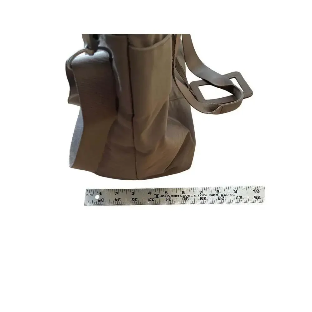 Baggallini Mushroom Brown Nylon Laptop 4249